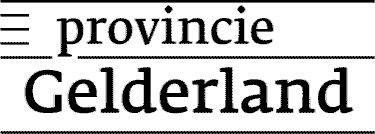 logo zwarte letters provincie Gelderland