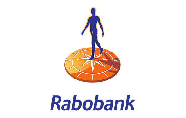 logo Rabobank: mens op een kompas